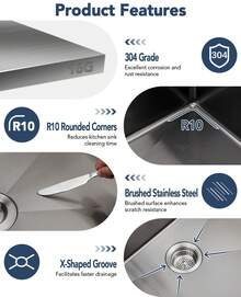 Kitchen Faucet - Siyah - Görünüm 6
