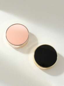 1件套可填充化妆品收纳盒 - 包括镜子、粉扑、镊子和勺子，时尚迷你便携设计，化妆品分装器，适用于粉底液、BB霜等小样，便携式翻盖气垫粉盒，日常化妆必备，迷你空气垫粉盒。价格实惠，适合作为圣诞礼物，化妆品，化妆工具，便宜好物，礼物，女士礼物，圣诞礼物 - 彩色 - 查看 10