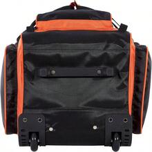 Travelers Club Xpedition 30 Inch Multi-Pocket Upright Rolling Duffel Bag - BrightOrange - View 9