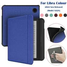 For KOBO Libra Colour 7 Inch EReader Case 2024 New Released N428 Smart Cover Hand Support Auto Sleep/Wake Protective Shell - Multicolor - View 2