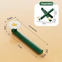 新款时尚花朵造型桌面平板电脑支架，便携式可折叠书架，适合宿舍阅读