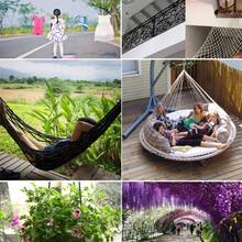 White Flagpole Halyard Rope Flag Pole Rope With 4 Pcs  Hooks - White - View 2