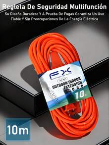 EXTENSION MULTICONTACTO REGLETA 4 ENCHUFES - Tipo de Enchufe A USA (110-127V) - Ver 32