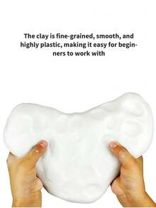 500g/Pack Pottery Clay Material Kit, Air-Dry Modeling Clay For DIY Crafts, Multiple Colors Available, Supplies For Pottery Arts & Crafts Tutorials