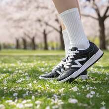 Women's And Men's Sneakers, Casual Sports Shoes, Women's Skate Shoes - Black and White New Black - View 2