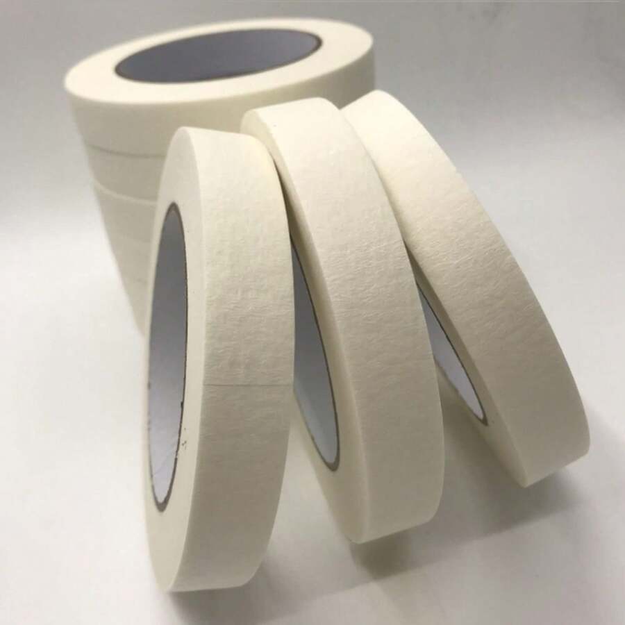 Textured Paper Tape - White & 25 mm (width) - View 1