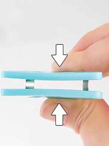 7个彩色三角形纸质文件夹，耐用塑料材质，多用途防滑，适用于办公、学习、文件收纳和存储，三角形角夹文件夹 - 彩色 - 查看 12