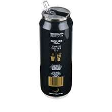 Termo de Acero Inoxidable | 700 ml | Diseño Neg GLT | Vaso Térmico con Popote | Para Bebidas Calientes o Frías | Negro| Running Decora(Stardust) - Multicolor - Ver 4