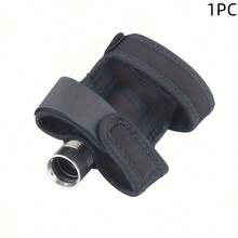 Nylon Diving Wrist Flashlight Sleeve - Adjustable, Lightweight PA Material, Tactical Wrist Flashlight Sleeve Suitable For Hunting, Diving, Hiking, Camping, And Cycling; Outdoor Emergency Hands-Free Carrying Bag; Enhances Visibility; Flashlight Mount; Diving Wrist Light | Functional Diving Equipment | Lightweight Wrist Sleeve, No Battery, Flashlight Not Included.