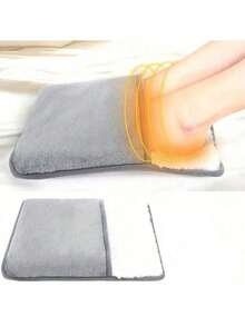AXH. Almohadilla para los pies con calentador USB cómodo y de cuidado, calentador eléctrico de temperatura constante, calentador portátil para los pies en el hogar - Multicolor - Ver 1