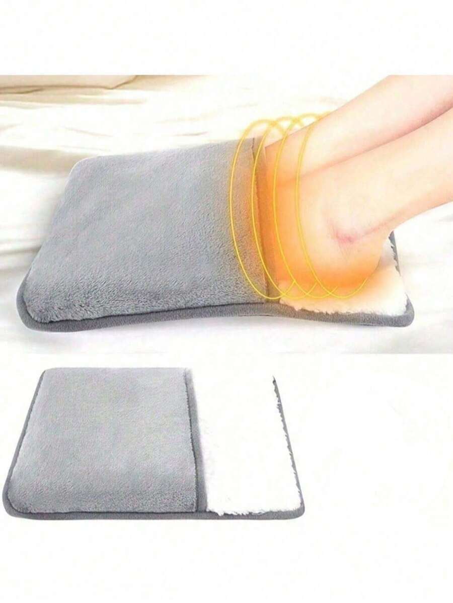 AXH. Almohadilla para los pies con calentador USB cómodo y de cuidado, calentador eléctrico de temperatura constante, calentador portátil para los pies en el hogar - Multicolor - Ver 1