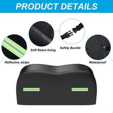 Fundas para neumáticos Aumotop RV, funda doble para neumáticos de 27" a 30" de diámetro, impermeables, anti-UV, color negro. Accesorios para autocaravanas, camiones y remolques. - Negro - Ver 2