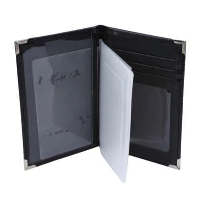 Funda de cuero PU retro para documentos de conducción de automóviles, tarjetero, unisex, bolsa de licencia de conducir rusa, funda de billetera