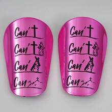 Electroplated Shin Guards For Football/Soccer Matches, Adult & Youth, Impact Resistant, Shock Absorbing, Snug Fit - Multicolor - View 33