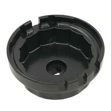 Oil Filter Wrench Oil Filter Tool Oil Filter Cap Wrench Removal Tool 64mm 14 Inner Diameter Flute Cartridge Type Socket Removal Tool - Black - View 3