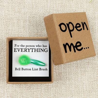 Funny Navel Brush Gift Set - 6-Color Portable Cleaning Brush With Card, Novel Christmas Gift, Prank Gift For Adults' Bathroom, Unique Home Decoration For Friends And Roommates, Suitable For Stocking Stuffers And Parties