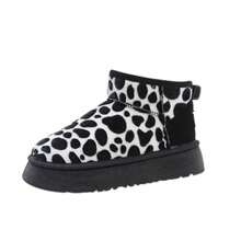 Women Snow Boots - Đen và trắng - Xem 5