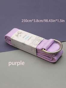 250cm*3.8cm Yoga Stretch Strap, Yoga Stretching Band, Resistance Band, Yoga Strap, Extra Long Fabric Rope For Stretching, Suitable For Stretching, Assisting Fixation, Yoga And Fitness Exercises, Dancing, Holiday Gift - Multicolor - View 14