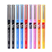 Pilot 9pcs/Set Hi-Tecpoint V5 Fine Tip Rollerball Pens, Pilot Colorful Ink V5 Ballpoint Pens, Smooth Writing, 0.5mm Tip - 9pcs/set Of V5 Ball Pen - View 6