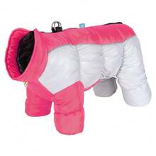 4-Legged Dog Winter Clothes, Pet Warm 4-Leg Jacket, Small Dog Warm Clothes, Warm Dog Jacket, Reflective Winter 4-Leg Jacket High Collar, Windproof Pet Down Jacket (Suitable For Medium And Small Dogs)