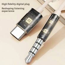 سماعات أذن سلكية، سماعات أذن مضادة للضوضاء، متوافقة مع الهواتف الذكية والكمبيوتر والألعاب والكاريوكي، سماعات أذن مع تحكم خطي وميكروفون، جودة صوت عالية، مكالمات عالية الوضوح، قابس 3.5 مم/نوع-سي، صوت جهير عالي الدقة، مناسبة للرياضة والجري والقفز، تصميم أنيق، توافق عالمي للهواتف والأجهزة اللوحية - مقاس واحد - مشاهدة 7