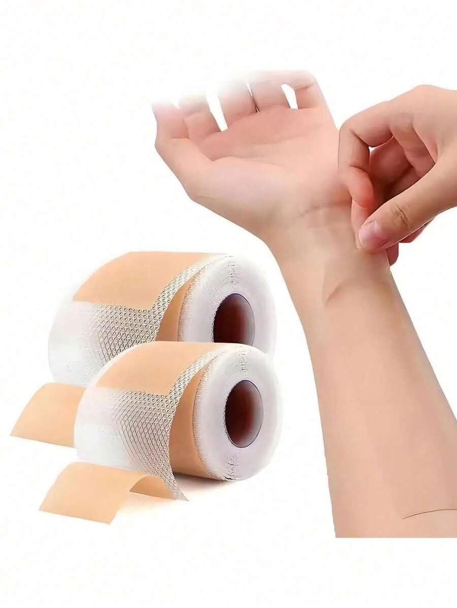 1roll Silicone Scar Patch Skin SheetsPatch - Yellow - View 1