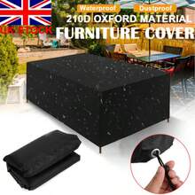 Heavy Duty Outdoor Waterproof Garden Patio Furniture Cover For Rattan Table Cube Outdoor - Black - View 13