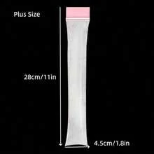 100/300/500pcs Disposable Popsicle Bag DIY Homemade Crushed Popsicles Pe Material Make It More Reassuring To Make Ice By Yourself. No Leakage. Double-Sealed Thickened Edges Less Likely To Crack. Sealed Popsicle Bag