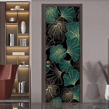 Stairs Art Door Sticker Bedroom Livingroom Bathroom, 2PCS Wall Decal Self - Adhesive Waterproof Removable Door Murals Wallpaper Home Decoration SP - F202 - Sp-f1045 + 小 - 查看 5