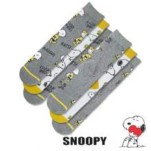 SNOOPY 史努比 1/2/3/4/6/8/10双装卡通袜子 创意个性化卡通情侣袜 百搭袜子 - 彩色 - 查看 13
