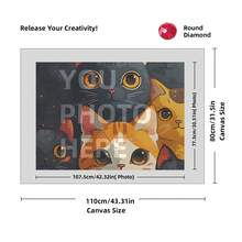 Anpassade diamantmålningsset för vuxna, med personliga namndiamantmålningar, specialdesignade diamantmålningar och exklusiva mönster. Anpassade 5D DIY-diamantmålningsset. - Multifärgad - Visa 109
