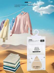 Hanging Desiccant Bags, Mold Proof For Wardrobe, Home, Moisture Absorber For Clothes And Electronics, Suitable For Home, RV, Dorm, Closet And Small Spaces - Multicolor - View 3