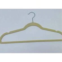 Premium Velvet Hangers,Non-Slip Thin Flocked Felt Hangers, Sturdy Clothes Hangers, Heavy Duty Coat & Suit Hangers, Durable Suit Hangers For Closet Use, Ideal Closet Supplies 1pc/5/10/20pcs