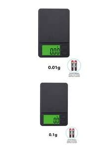1pc Electronic Pocket Scale, 1000g Capacity/0.01g Precision, ABS Material, Can Weigh Jewelry, Coins, Powder, Multi-Unit Switchable, Battery Powered (Battery Not Included)