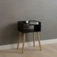 MOBLEKIT Nightstands - Black Shelves 40x30x60 cM - View 2