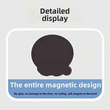 12个小猪佩奇冰箱贴 可爱卡通冰箱贴 个性化装饰冰箱贴 礼品 - 彩色 - 查看 6