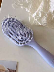 一款多功能共享发梳，可调节大小，轻松梳开打结的头发，长发梳，折叠设计，适合居家使用，也适用于美容院、返校季、旅行和度假等场合，是女性必备的美发工具、美发产品和配件，包括梳子、解结梳、球形梳和小型发梳套装。 - 彩色 - 查看 7