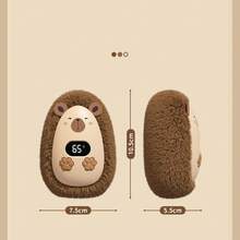 3-Speed Adjustable Plush Hand Warmer, Portable & Long-Lasting Battery, Smart Temperature Control - Multicolor - View 11