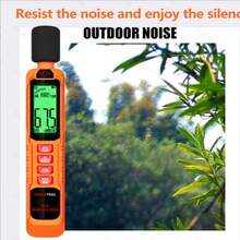 High-Precision Digital Sound Level Meter, 30dB-130dB Handheld Noise Detector With Capacitive Microphone, Accurate Decibel Measurement For Traffic, Office, Library, Car, Industrial & Noise Monitoring