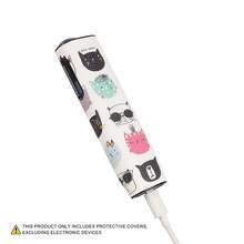 Capa Protetora Para Iqos Iluma I On E / Ilma I (1 Peça), Feita De Pu E Pc De Alta Qualidade, Durável E Eficaz Na Prevenção De Arranhões E Danos Por Impacto. Design Ergonômico Com Encaixe Perfeito De 360 Graus, Pegada Confortável E Estampas Fofas Como Rosto Sorridente, Coração, Lábios E Gato. Acessório Ideal Para Fumantes E Uma Ótima Opção De Presente Para Homens E Mulheres. - Multicolorido - Ver 10