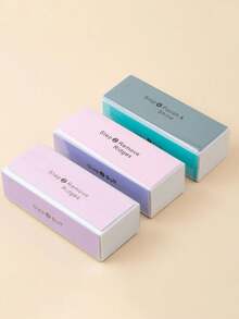 10pcs/Set 4-Sided Nail Files, Sanding Blocks, Manicure Tools, Professional Nail Art Tool Kit, Nail Care Accessories, Nail Texture Tools, Back To School Essential - Multicolor - View 12