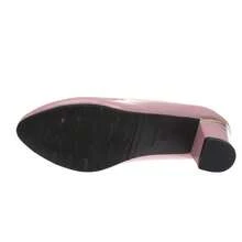 Geeyea A Pair Of Women's High Heels With A Chunky Heel And A Bow Embellishment. Available In A Variety Of Vibrant Colors, These Shoes Are Versatile Enough For Both Work And Parties, Making Them Easy To Match With Any Outfit. - 淡紫色 - 查看 6