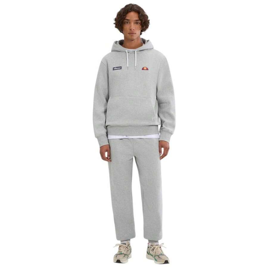 Ellesse Men Outdoor Hoodies & Sweatshirts - Grey - View 1