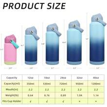 Insulated Water Bottles For Outdoor - Multicolor - View 5