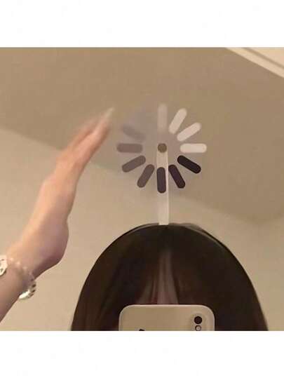 1pc "Load Brain!" Rotating Headband, Funny Party Headpiece, Novelty Toy For Singles