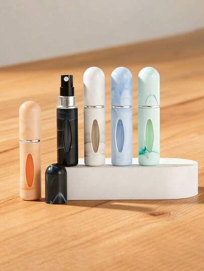 1pc/3pcs/4pcs Travel Perfume Bottles, 5ml Refillable Travel Spray Atomizer, Travel Perfume Refill Bottles And Pocket Perfume Dispenser, Cologne Perfume Travel Bottles And Sprayers