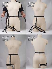 Leather Thigh Garter Belt Leg Harness Sexy Leg Harness Rave Costume Belt Ladies' Harness Leather