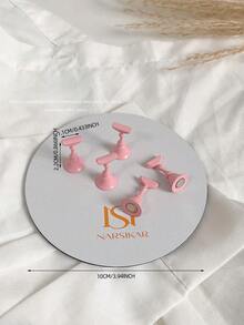 Decoraciones de arte de uñas - Placa base magnética de metal con diseños impresos de mariposas y princesas de colores, puntas de uñas variadas, soporte de exhibición de arte de uñas coreano, accesorios y suministros personales DIY para fotografía