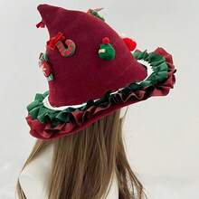 Mũ Giáng Sinh Phù Thủy Gothic Punk Dễ Thương Và Ngọt Ngào Người Phụ Nữ Đa Năng Lolita Hot Girl Cosplay Mùa Thu Và Mùa Đông - Nhiều màu - Xem 2