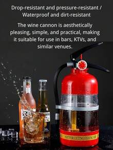 1 bình rót đồ uống sáng tạo, bình rót bia, bình nước vui nhộn, thích hợp cho tiệc tùng, KTV, quán bar, nhà hàng, bình rót chai acrylic dung tích lớn. - Nhiều màu - Xem 9